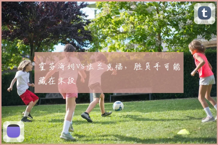 霍芬海姆vs法兰克福，胜负手可能藏在末段